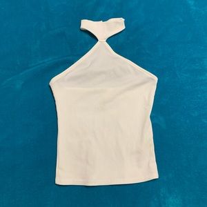 Jolie white fitted top